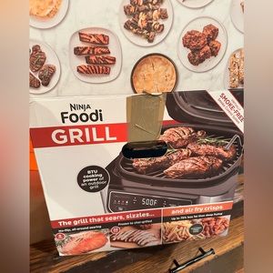 Ninja Foodi 6-in-1 Smart XL Indoor Grill - 4-Quart Air Fryer, Roast, Bake, Broil